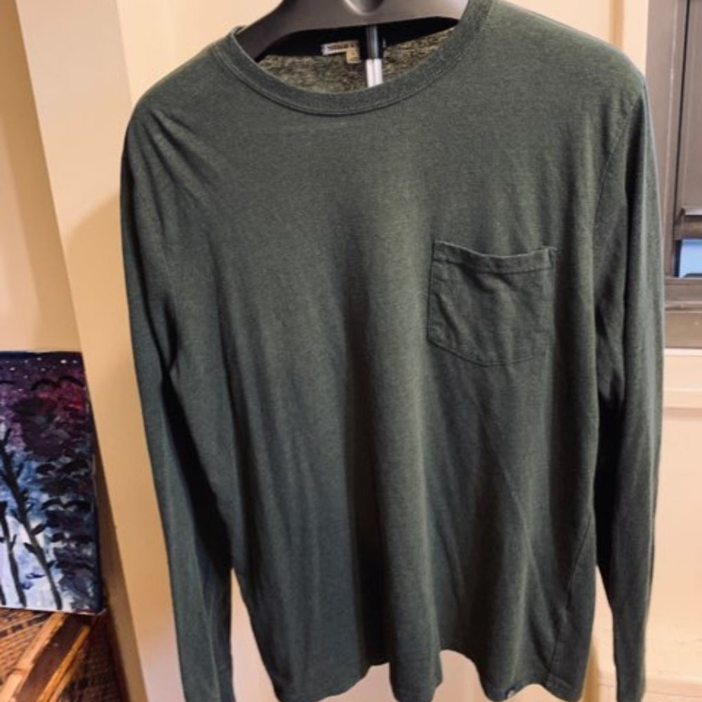 Threads 4 Thought Mens green long sleeve